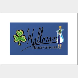 Halloran Illustrations logo Posters and Art